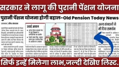Old Pension Big Update 2024
